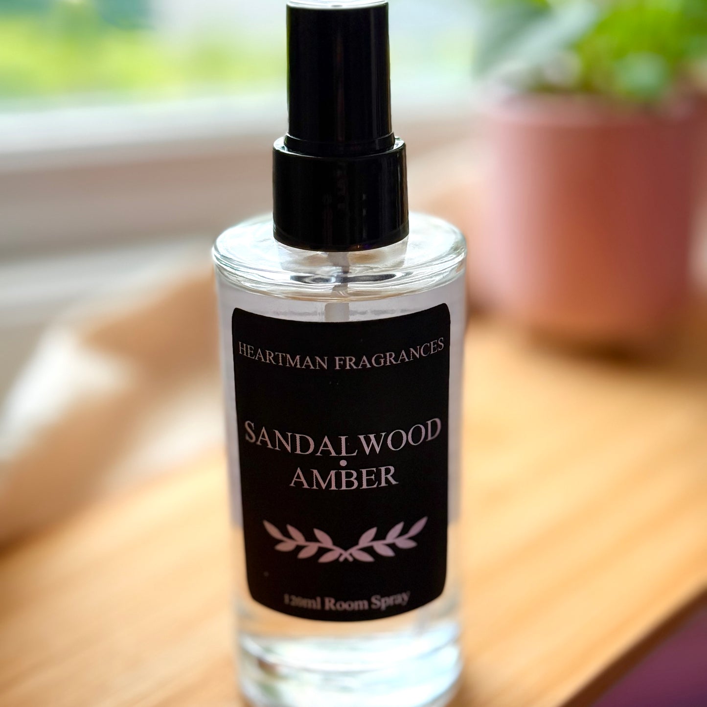 Sandalwood & Amber Luxury Room Spray 120ml | Instant Home Fragrance