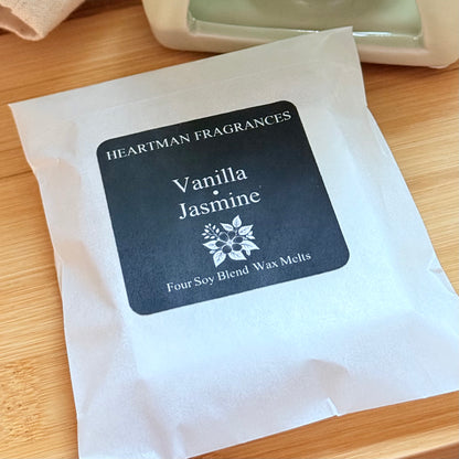 Vanilla & Jasmine Wax Melts • 4pck