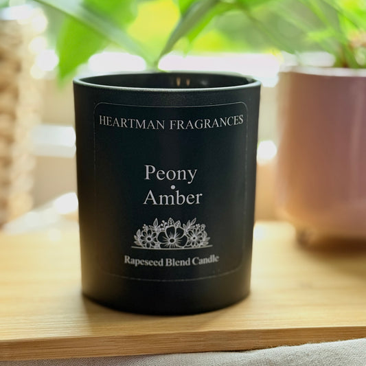 (New) Peony & Amber Candle