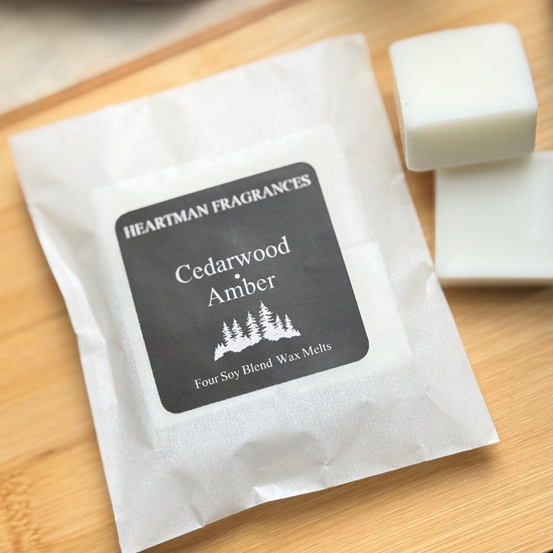 Cedarwood & Amber Luxury Wax Melts