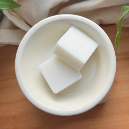 Beige Tapered Ceramic Wax Melt Burner | 2-Piece Design