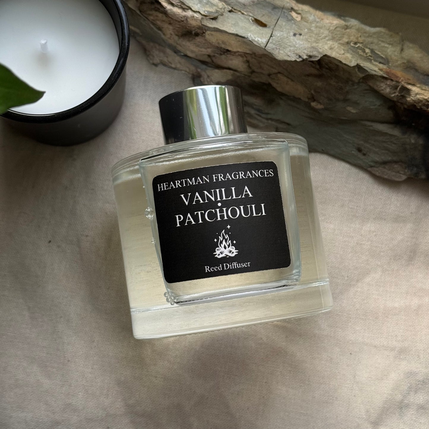 Vanilla & Patchouli Luxury Reed Diffuser 150ml | Long-Lasting Home Fragrance