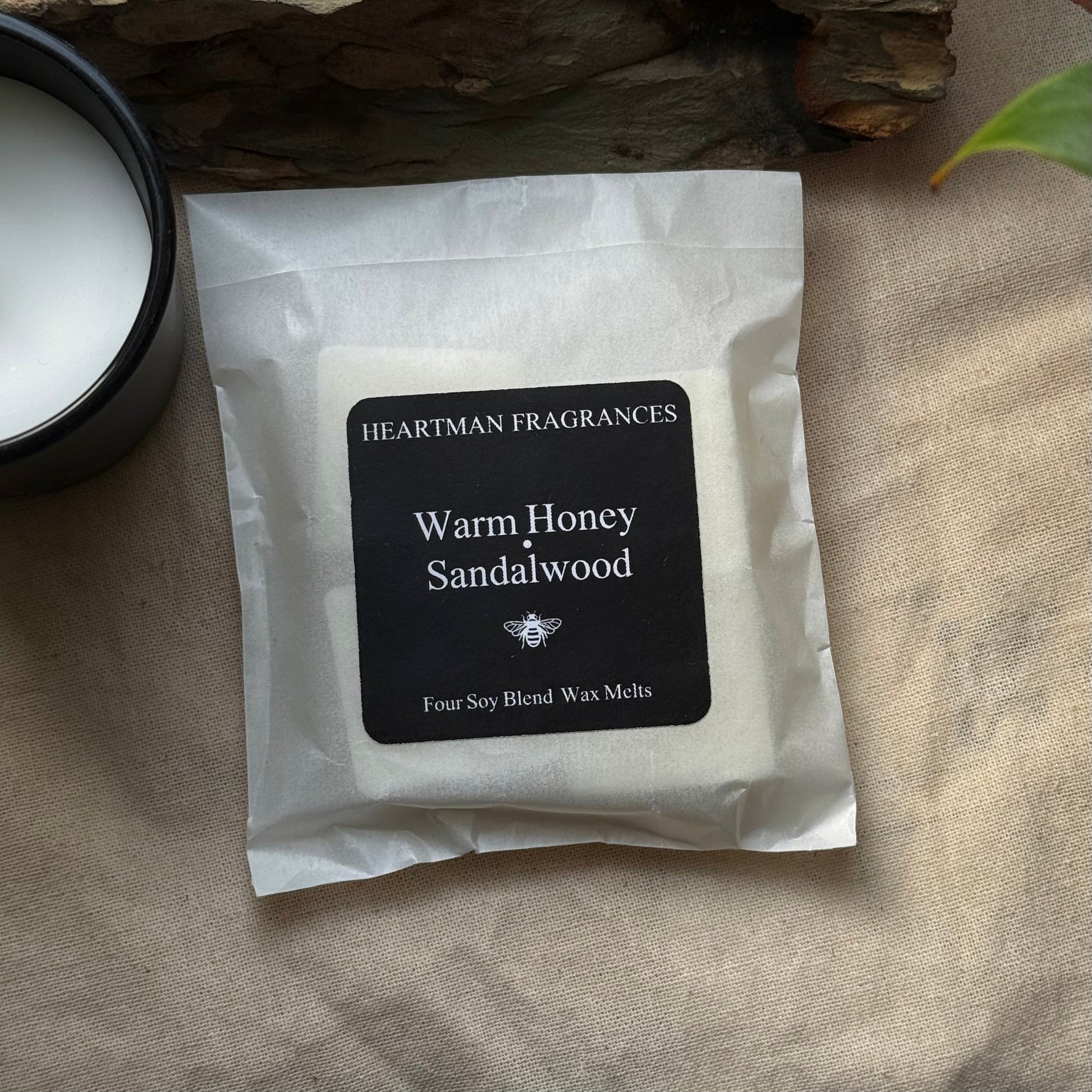 Heartman Fragrances soy wax melts in warmer