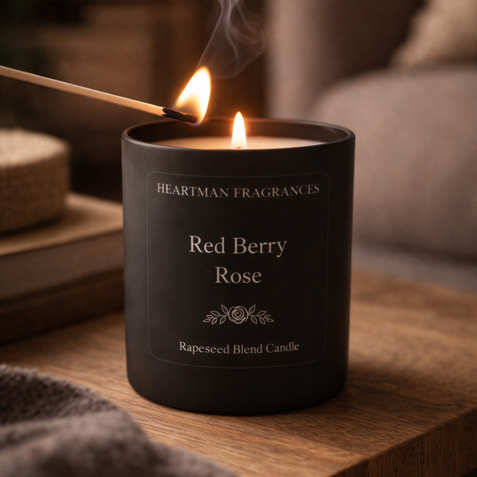 Red Berry & Rose Candle