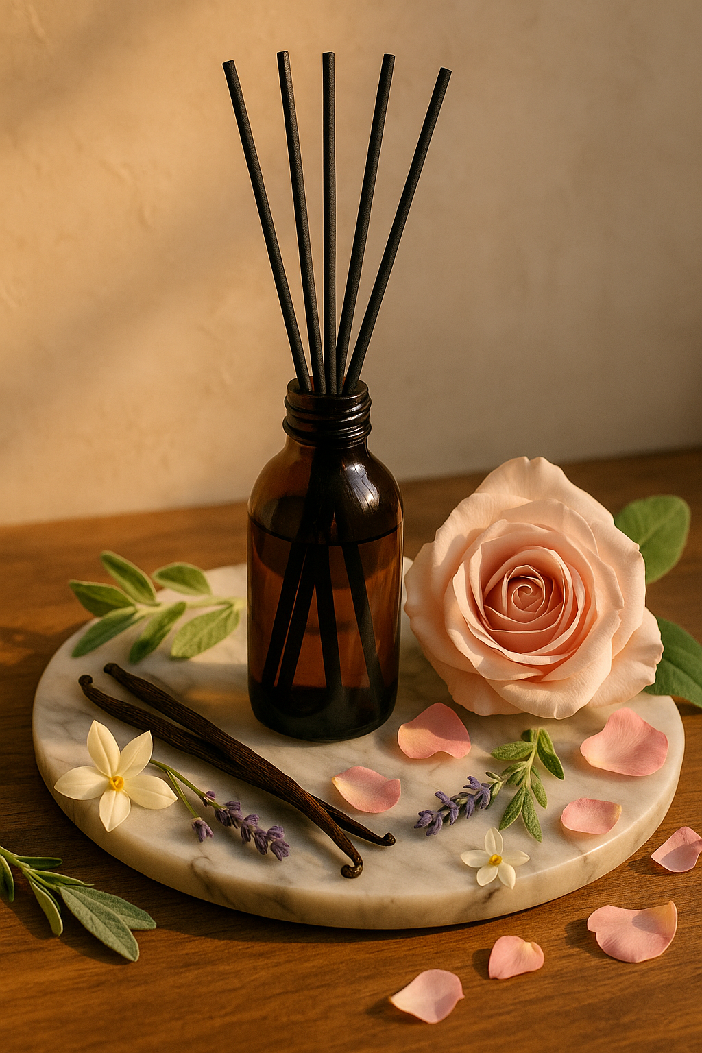 Smooth Vanilla & Rose Reed Diffuser 130ml